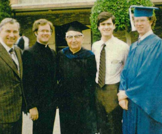 sons graduate with fr colosimo